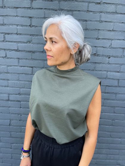 Drykorn dames top Jeyliss groen