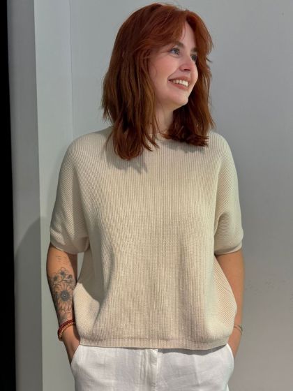 Sibin Linnebjerg Dames Top Lola Cream