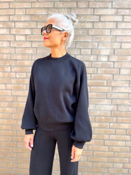 Avec Elan sweater Ket Dark Navy