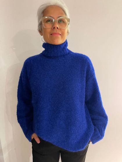 American Vintage dames trui Very18A Blue Roy