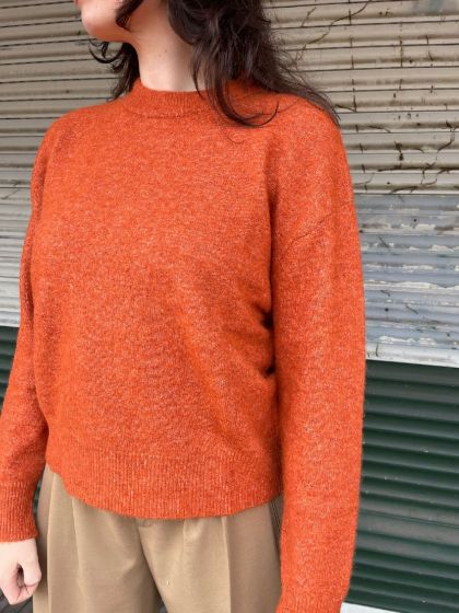 Samsoe Samsoe dames trui Anour Potters Clay