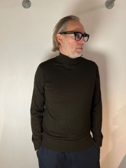 Drykorn heren trui Watson bruin