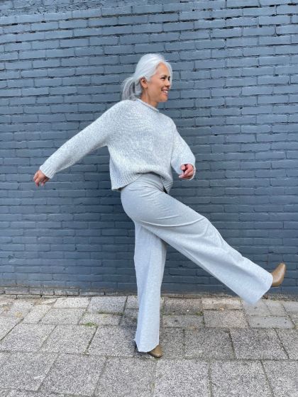 Drykorn dames broek Before grijs