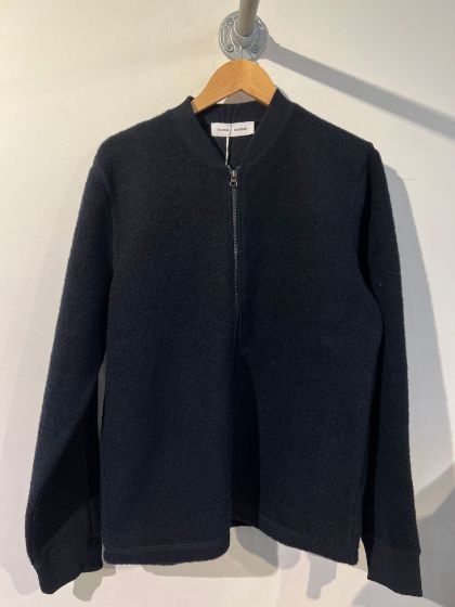 Samsoe Samsoe heren vest Allaro Zip Navy