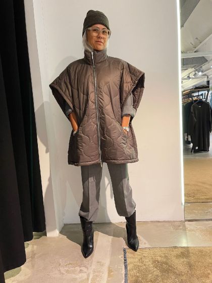 Alter Ego Dames Cape June Army