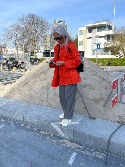 Samsoe Amazon Jacket spicy orange