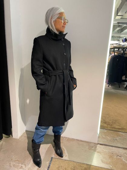 Drykorn Dames Jas Lewisham 1000 Zwart