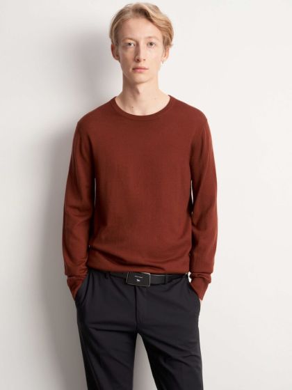 Tiger of Sweden heren trui Nichols Rust red