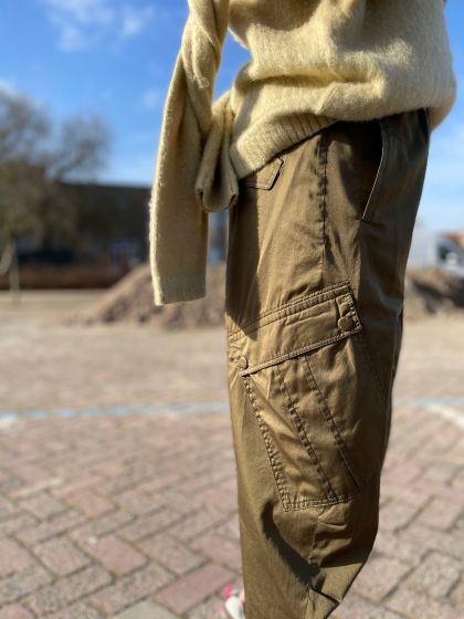 Drykorn dames broek Glide groen