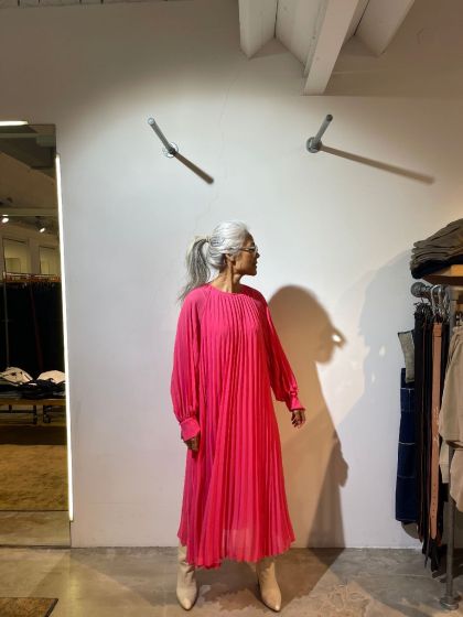 Samsoe Samsoe dames jurk Amnari Dress roze