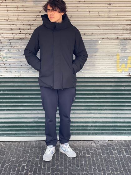 Elvine heren jas Ennis zwart