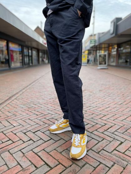 Universal Works heren broek Military Chino Navy