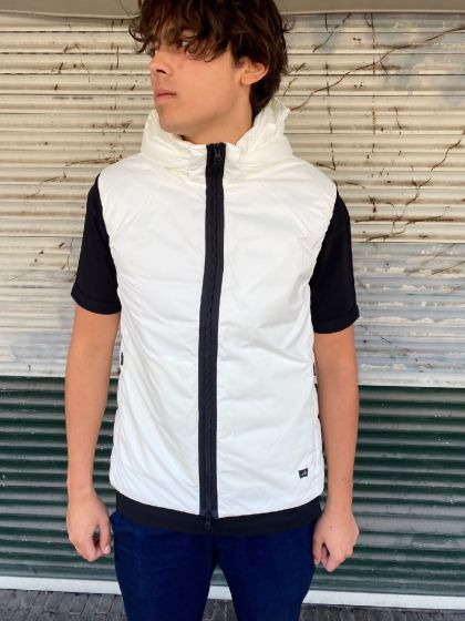 Wahts heren bodywarmer Hedley wit