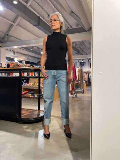 Drykorn dames top Laran 1000 Zwart