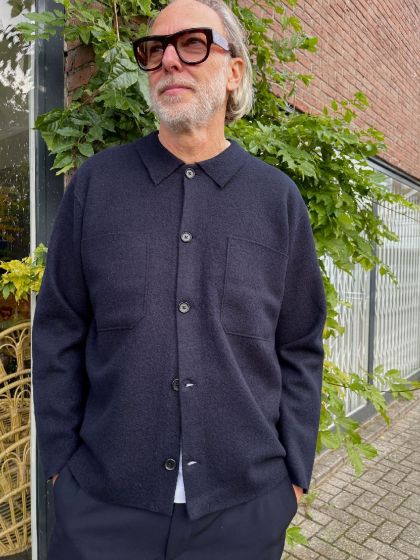 NN07 Jonas vest 6398 200 dnker blauw