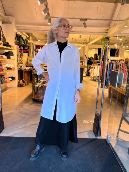 Samsoe Samsoe dames jurk Luana shirt dress wit