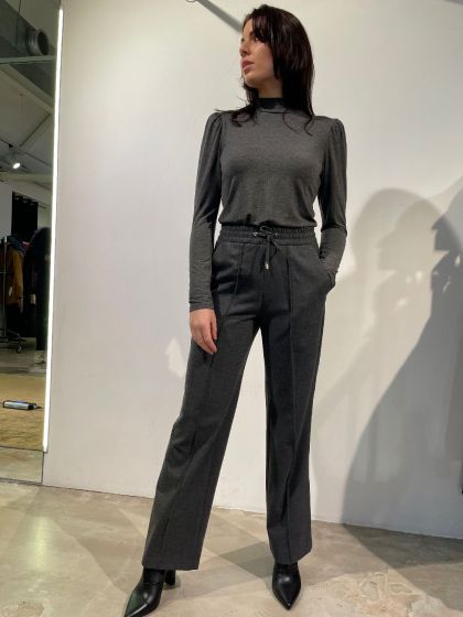 Set dames pantalon 74060 grijs mele