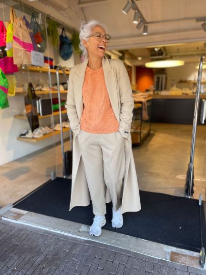 Second Female Juna track trouser Weathered Teak