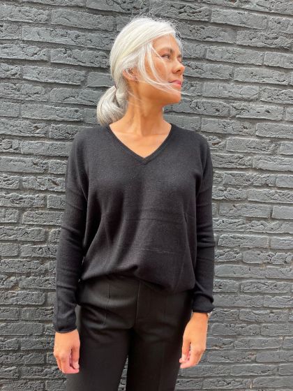 Not Shy dames trui Jezabel zwart