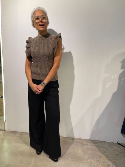 Second Female dames spencer Gunhild Taupe