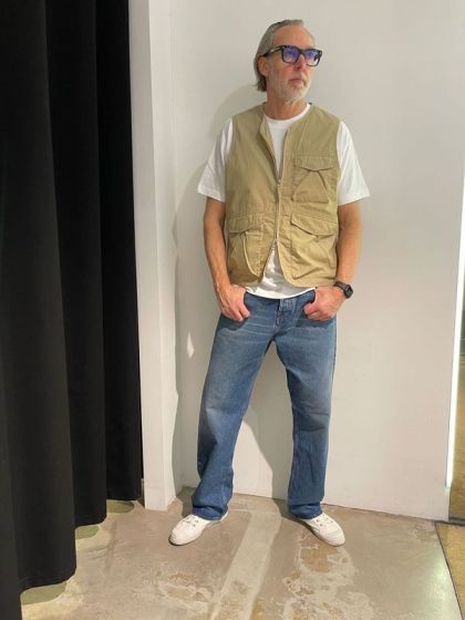 Universal Works Liner Gilet Sand