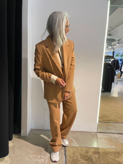 Samsoe Samsoe Haven Blazer Brown Sugar