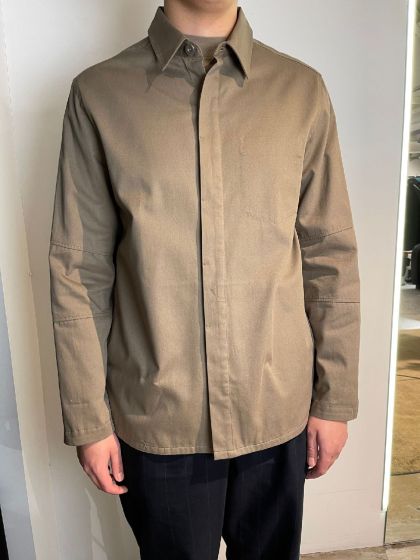 Tiger of Sweden heren overshirt Siskin zand