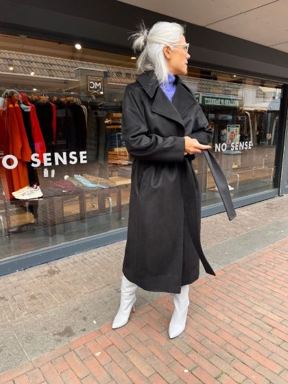 Drykorn dames jas Alperto_2 1000 zwart