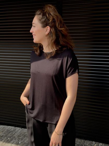 Majestic Filatures T-shirt FTS390-Noir