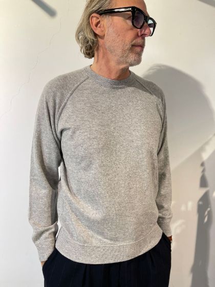 Filippo De Laurentiis heren trui 123194 grijs mel