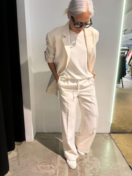 Ame broek Jules Ecru