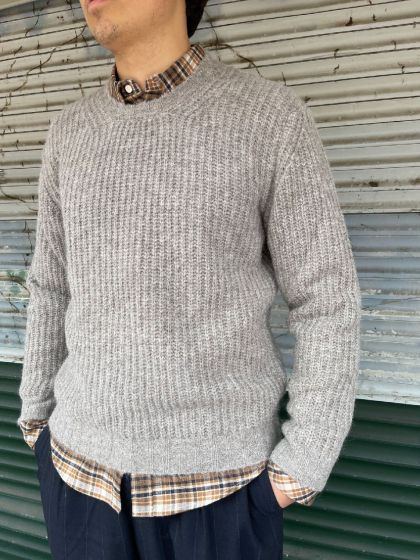 NN07 heren trui Siggi Grey melange