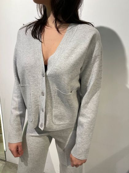 Drykorn dames vest Jaspie grijs mele