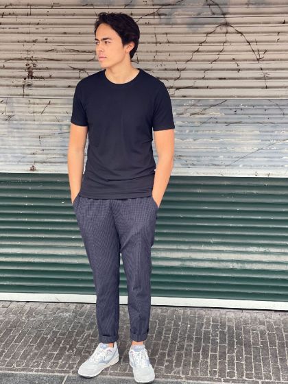 Denham heren T-shirt Regal SS Shirt black