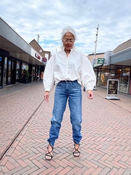 American Vintage blouse HYD06B wit