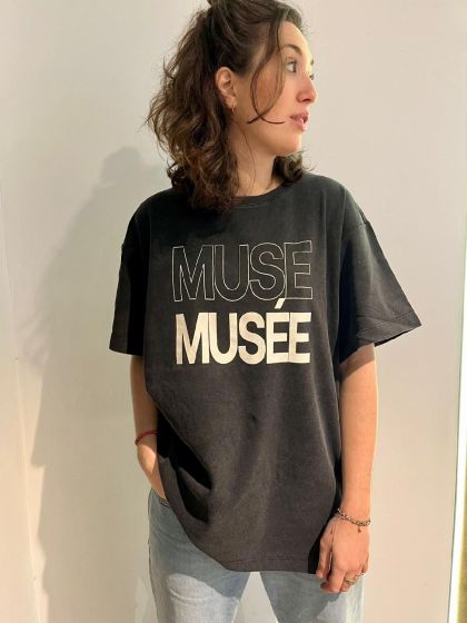 Copenhagen Muse Logo Tee Grey Melange