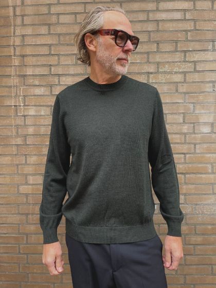 NN07 Ted 6605 Trui Dark Green 354