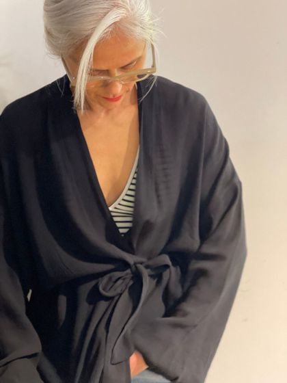 Club Lavenier kimono Azelea Zwart