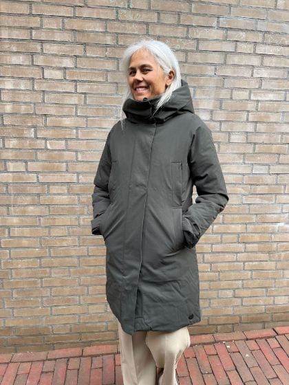 Elvine dames jas Eline groen