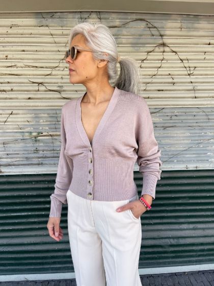 Second Female dames vest Florida Knit Cardigan