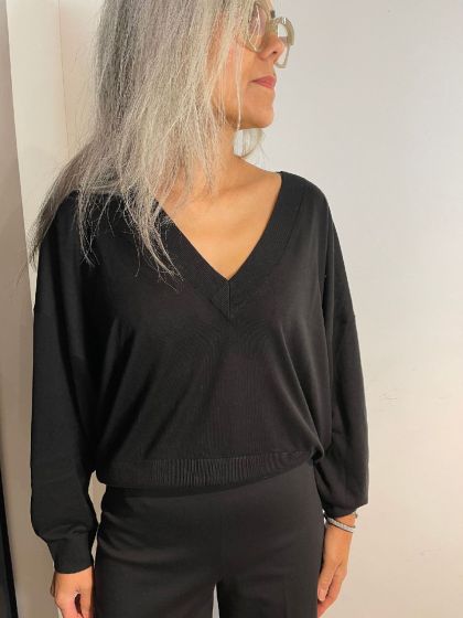 Drykorn dames trui Meylana zwart