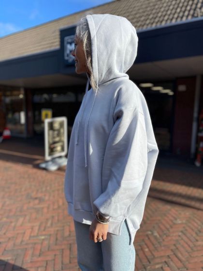 Âme dames hoodie Fulla Lichtblauw