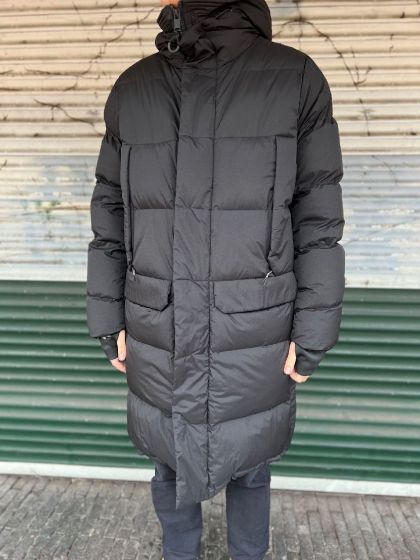 Krakatau heren jas QM276 zwart