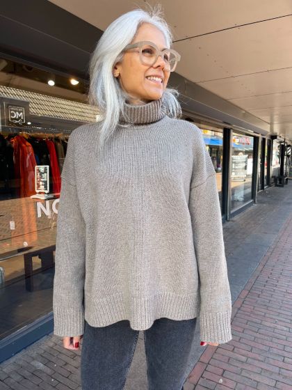 Samsoe dames trui Keik turtleneck Brinle