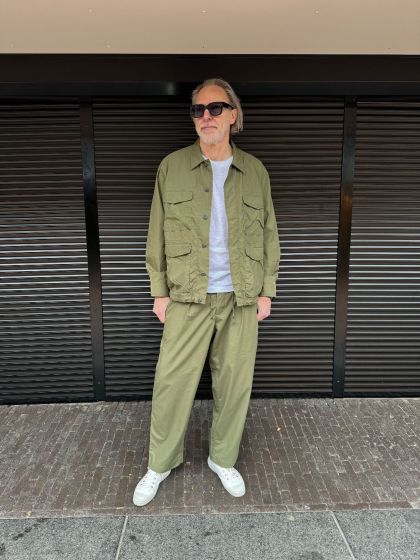 Universal Works Oxford Pant 30149 Olive