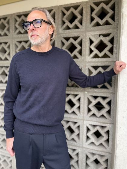 Wahts trui Madden donker blauw