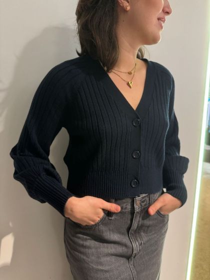 Avec Elan vest Kiki Navy