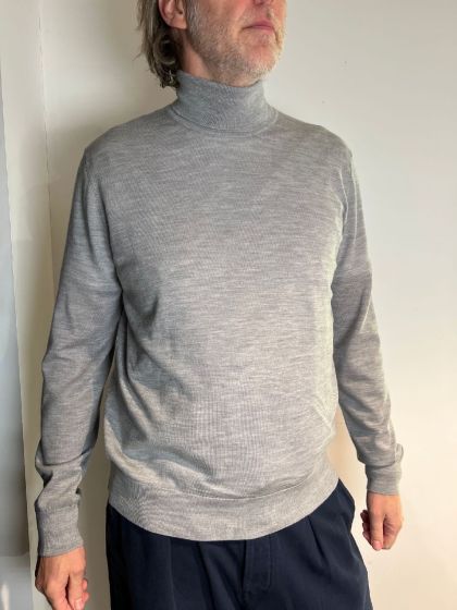 Samsoe Samsoe heren trui Flemming Grey Melange