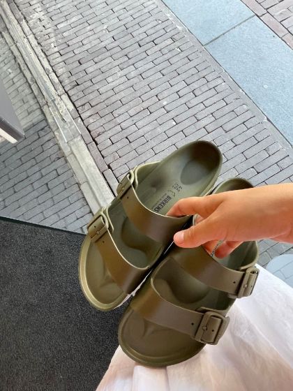 Birkenstock Arizona Eva Khaki