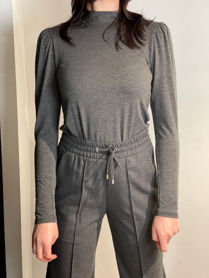 Set dames top 73786 grijs mele